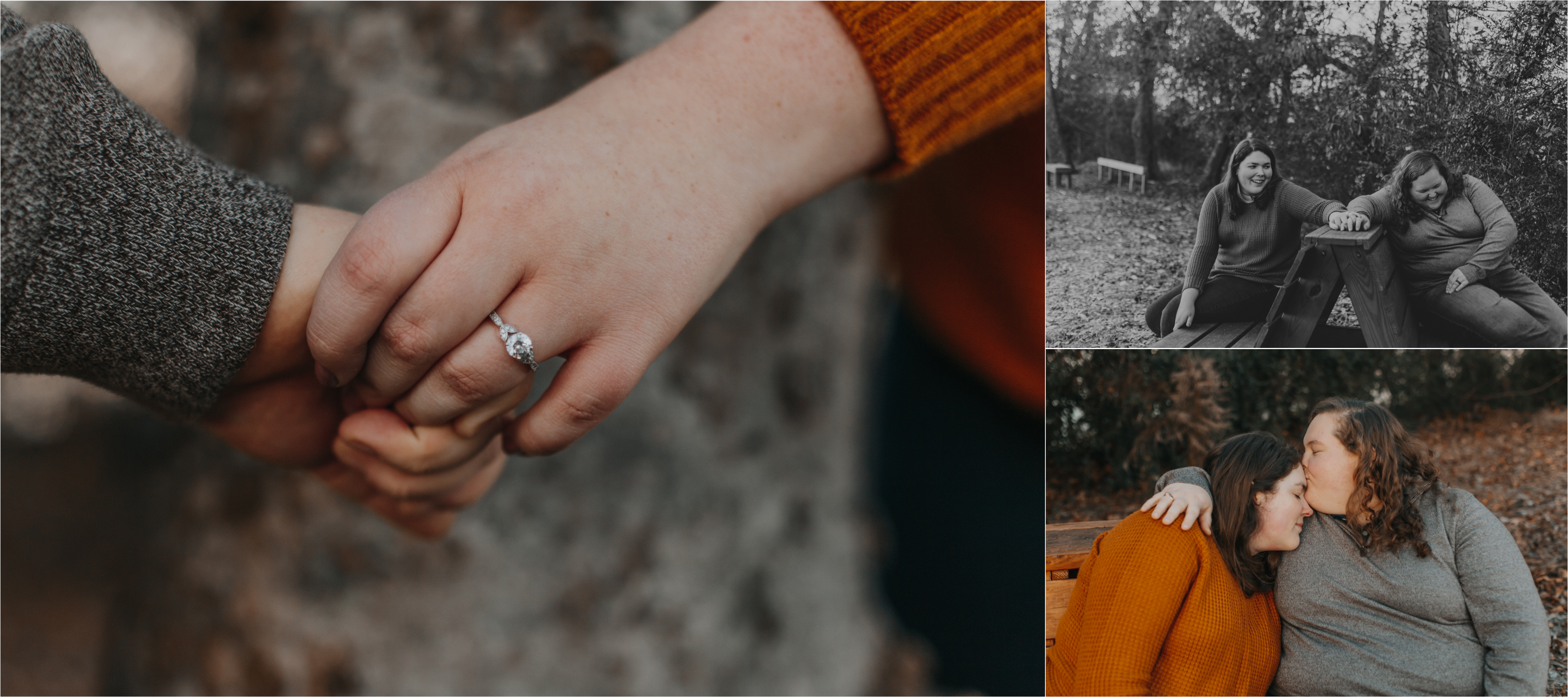Amber + Katie | Fall Engagement Session at Sleepy Hole Park | Suffolk Virginia Engagement Session | Hampton Roads Virginia Engagements and Weddings
