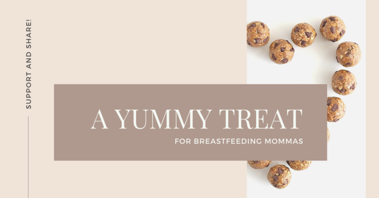 A Yummy Treat for Breastfeeding Mommas