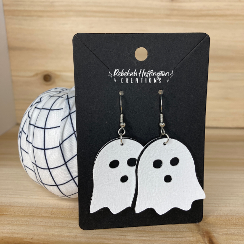 Spooky Ghosts Halloween Earrings